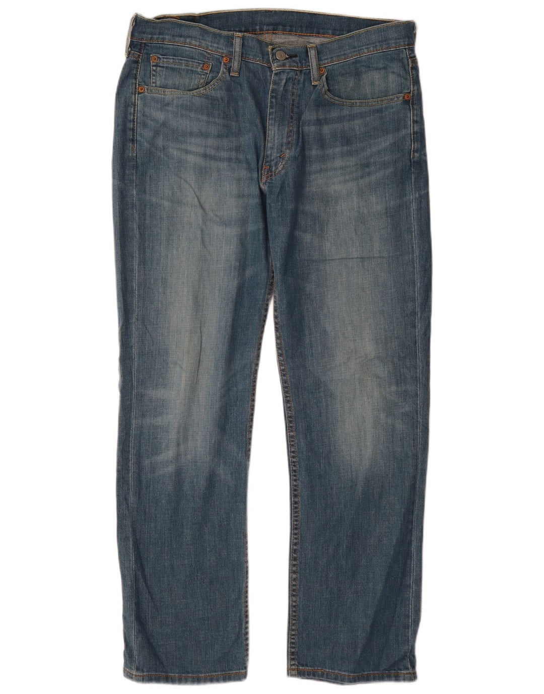 Levi's Jean Droit 514 Homme Bleu W32 L30 Coton