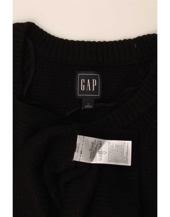 Gap Pull ras du cou pour femme UK 12 Medium Black Nylon