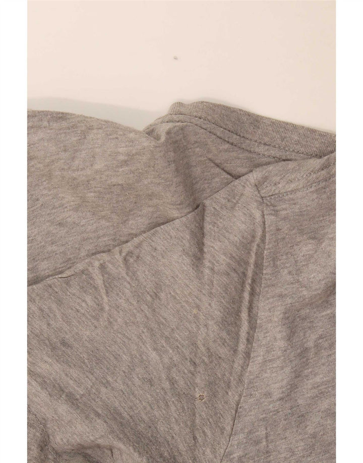 Nike T-shirt graphique pour homme en coton moucheté Gris Taille L