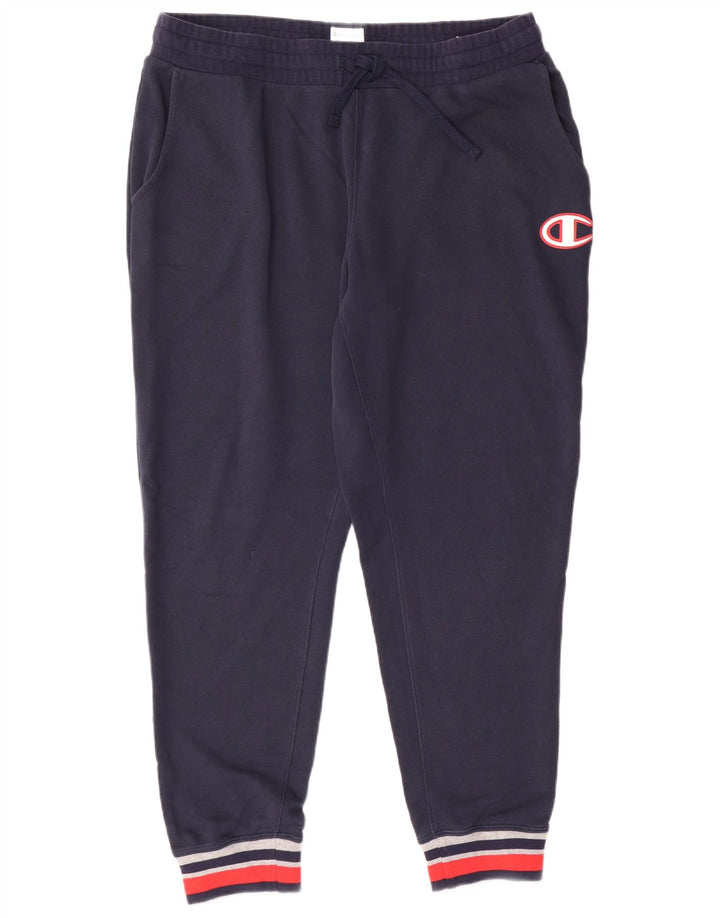 CHAMPION Pantalon de Survêtement Homme Joggers XL Bleu Marine Coton