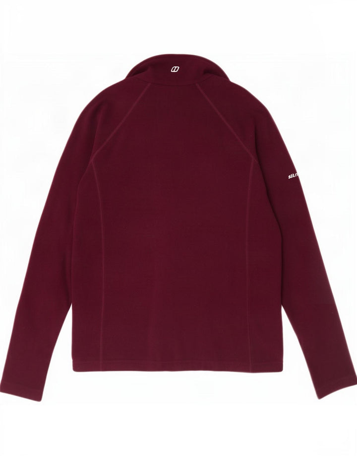 Berghaus Veste Polaire Femme UK 12 Polyester Bordeaux Moyen
