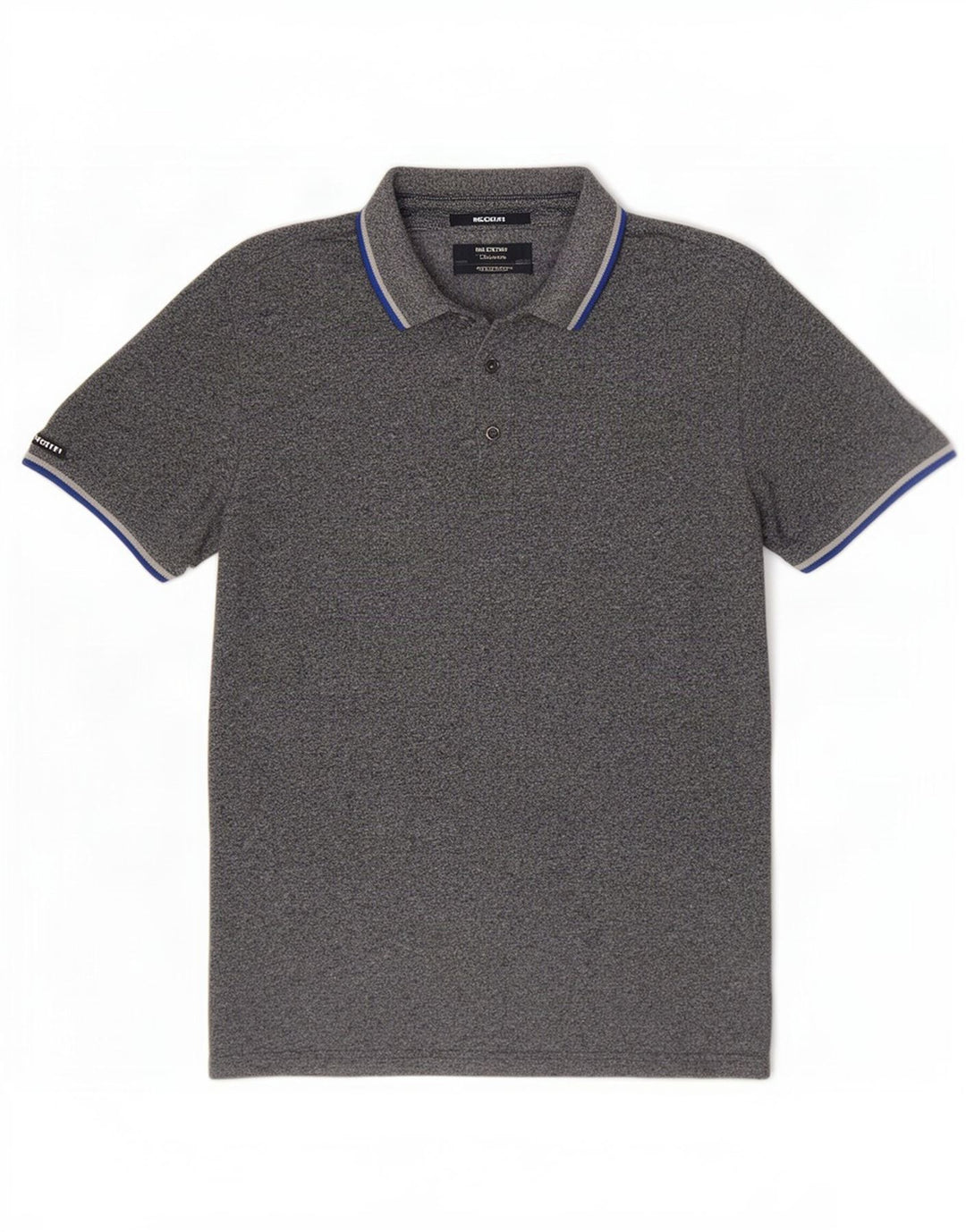 Superdry Polo Homme Bleu Marine Moyen Coton