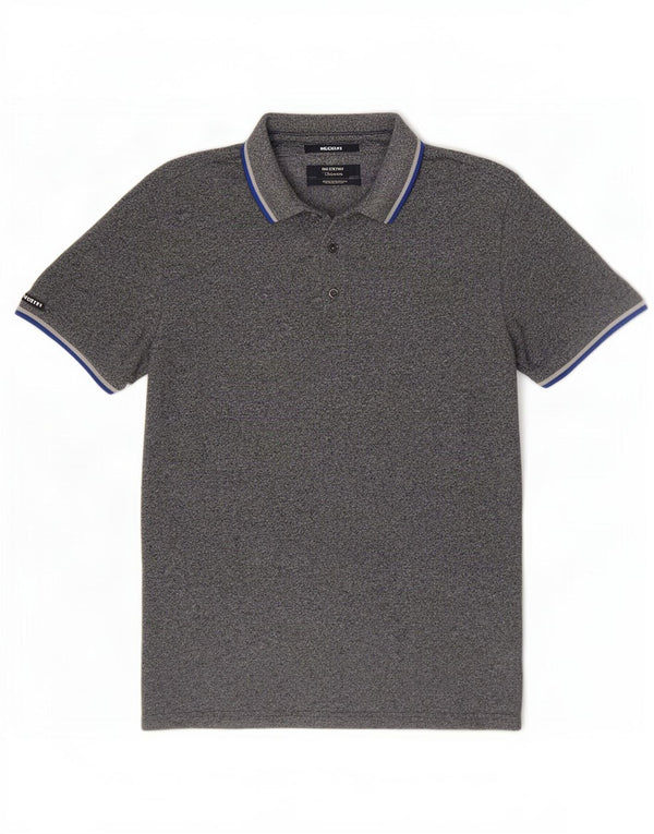 Superdry Polo Homme Bleu Marine Moyen Coton