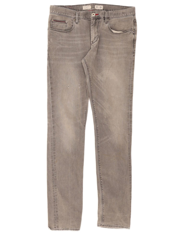 Tommy Hilfiger Jean Layton Extra Slim Homme W33 L34 Gris Coton