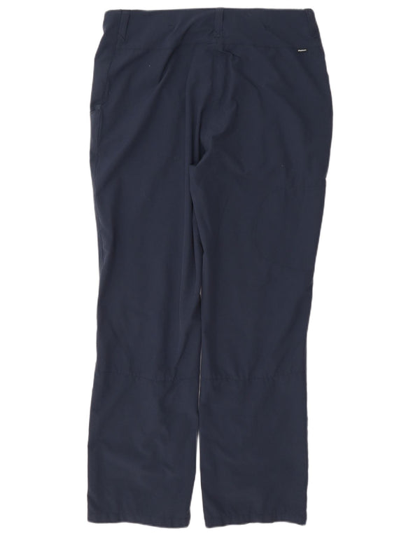 Rohan Pantalon décontracté de randonnée pour femme UK 12 Medium W30 L28 Bleu marine