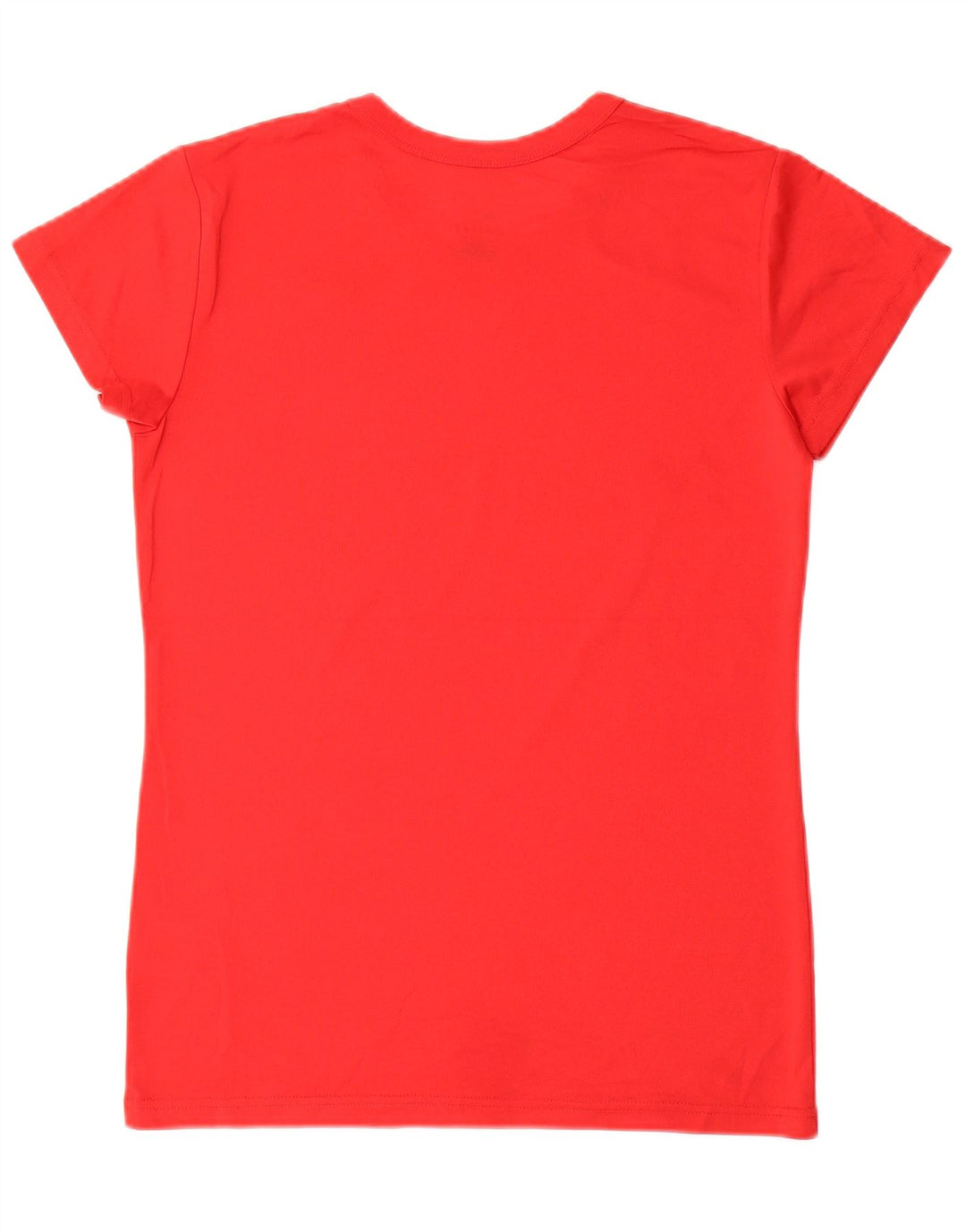 NIKE T-shirt Dri Fit pour femme UK 12 Rouge moyen Polyester