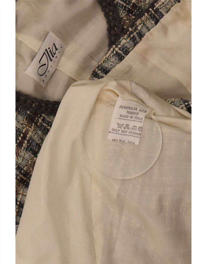 Ilia Ensemble jupe 2 pièces pour femme IT 44 Medium W28 Multicolore Check Classic