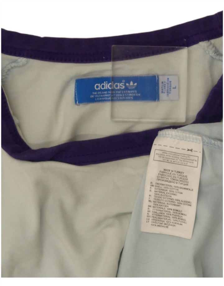 Adidas T-Shirt Homme Haut Grand Bleu Coton
