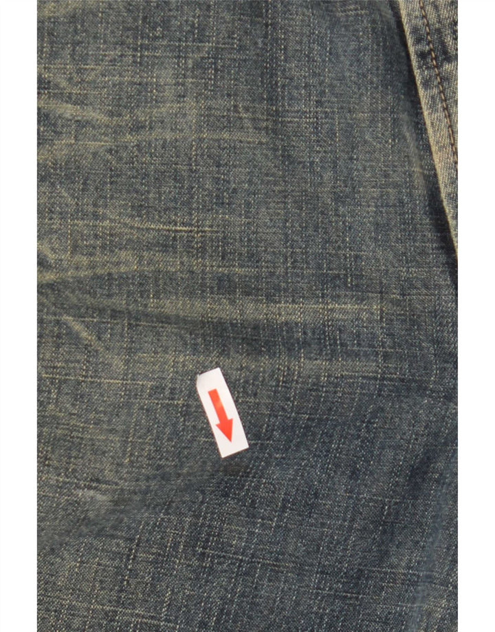 Hugo Boss Jean droit W34 L32 en coton bleu pour homme