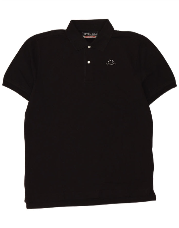 Kappa Polo Homme Noir Moyen Coton