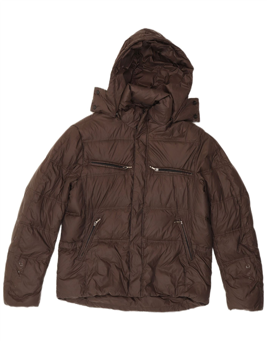 Brema Veste matelassée à capuche IT 52 XL Marron Nylon