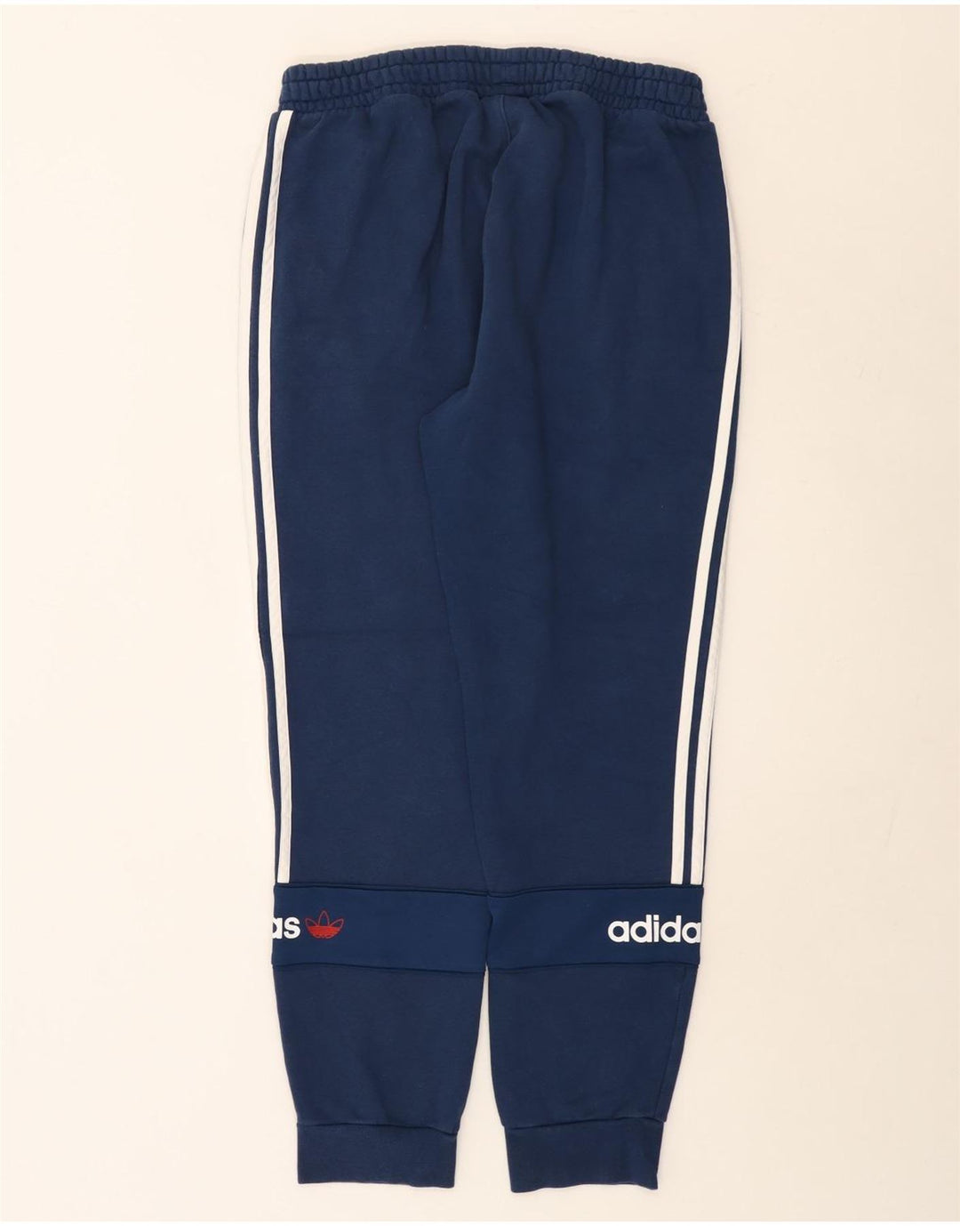 Adidas Pantalon de survêtement graphique pour homme Bleu marine moyen