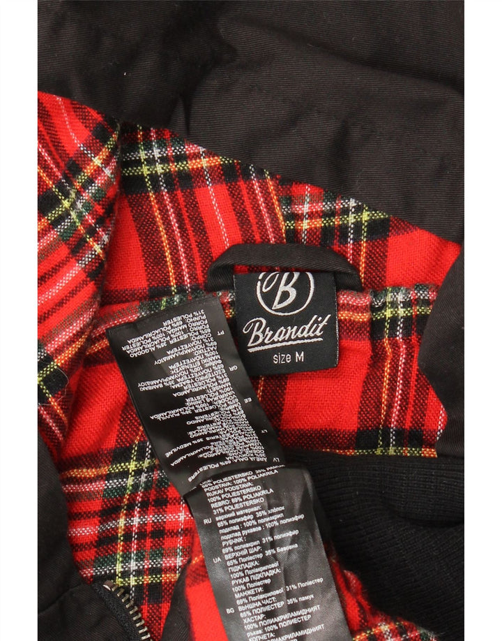 BRANDIT Veste bomber à capuche pour homme UK 38 Medium Noir Polyester