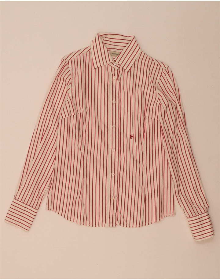 Henry Cottons Chemise Femme IT 44 Coton Rayé Rouge Moyen