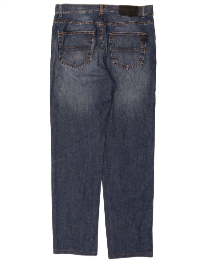 Trussardi Jean Droit W35 L32 Bleu Coton Femme
