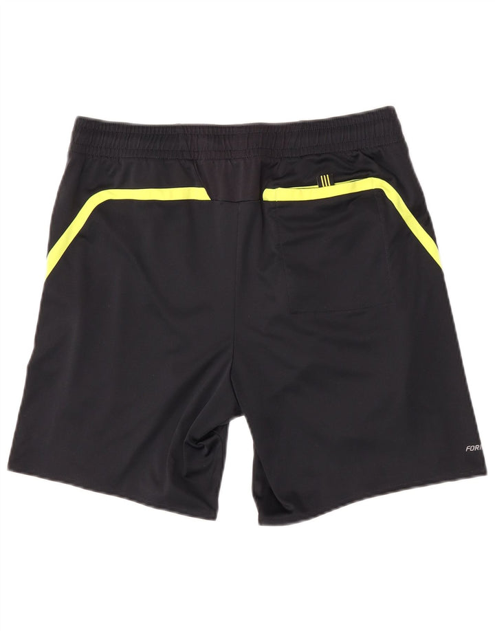 Adidas Short de sport Climalite pour homme Petit Noir Polyester