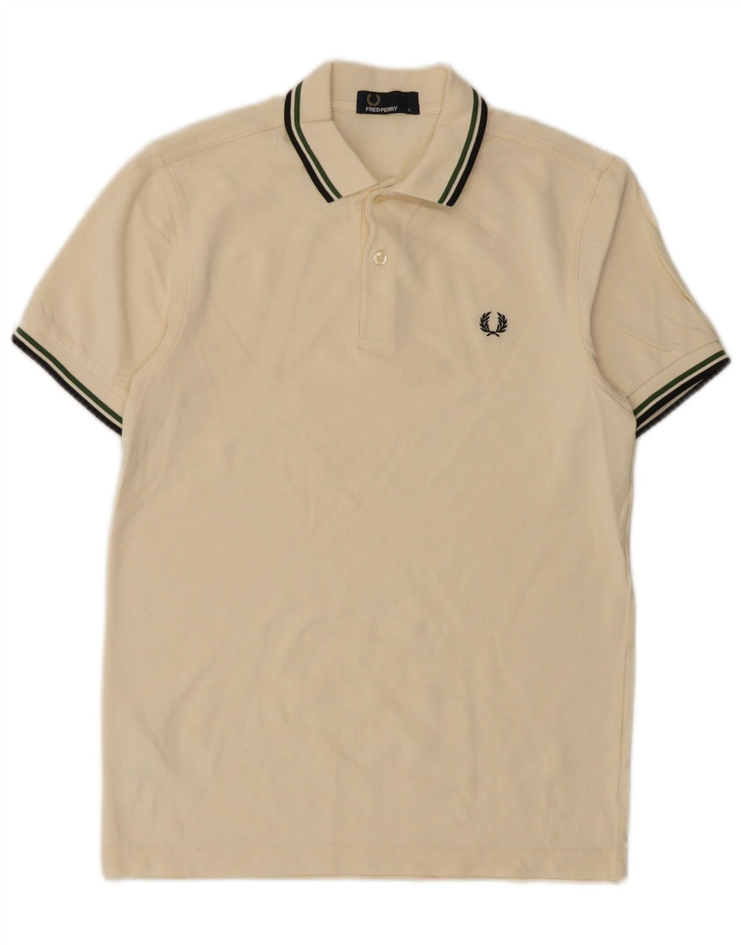 Fred Perry Polo Homme Petit Blanc Coton