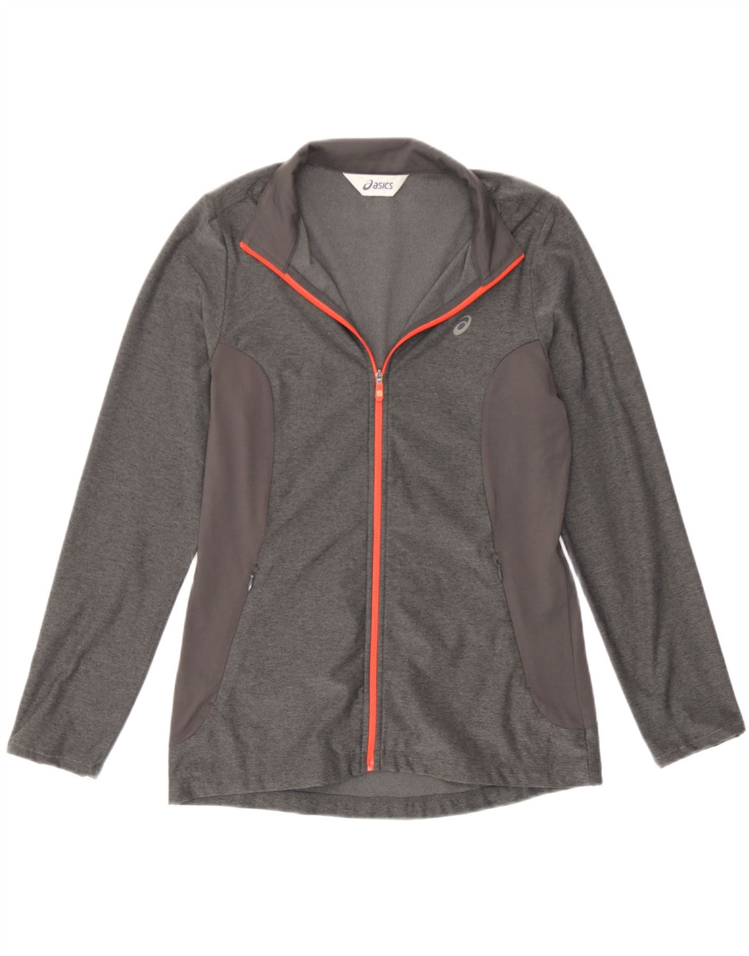 Asics Veste de survêtement pour femme UK 10 Petit Gris Moucheté