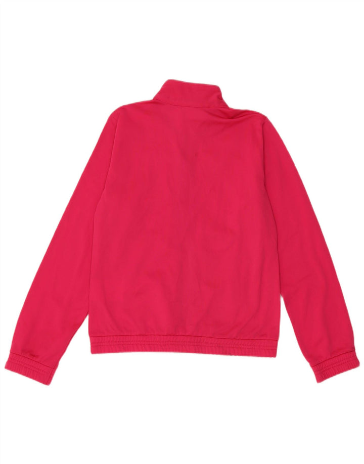 Champion Veste de Survêtement Fille 11-12 Ans Grand Rose Polyester