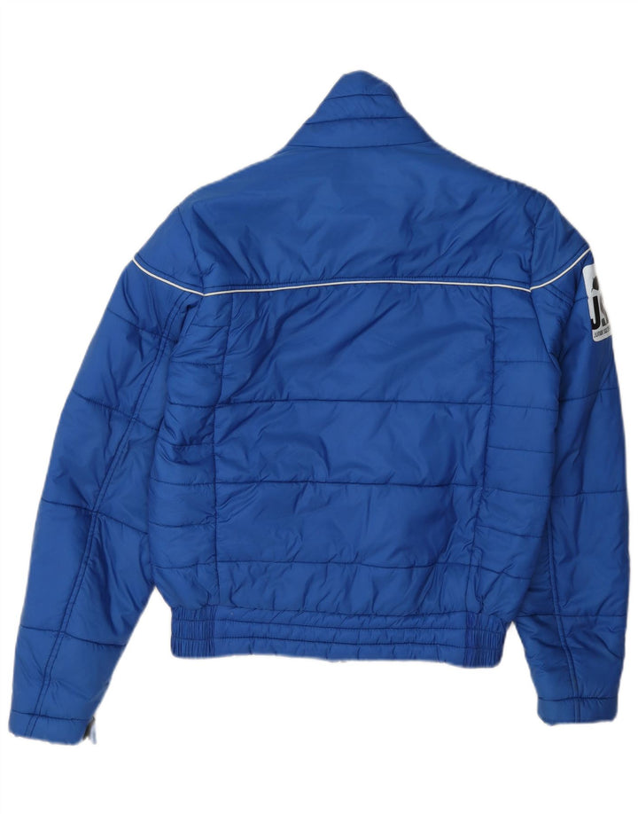 Diadora Veste matelassée graphique pour garçons 9-10 ans, grand bleu, polyester