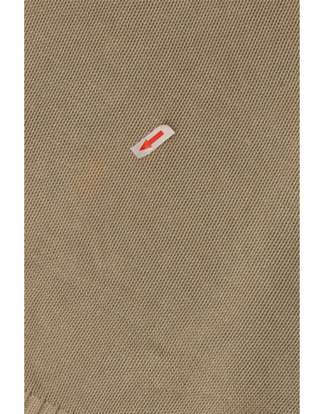 Marks & Spencer Pull à col rond pour homme en coton beige Large