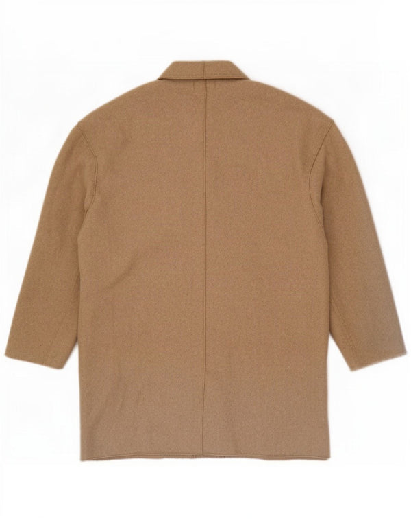 Zara Womens Trafaluc Pardessus UK 16 Large Beige Polyester