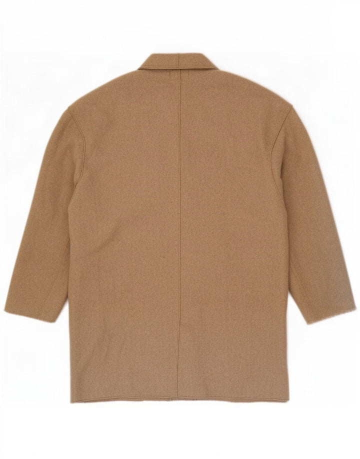 Zara Womens Trafaluc Pardessus UK 16 Large Beige Polyester