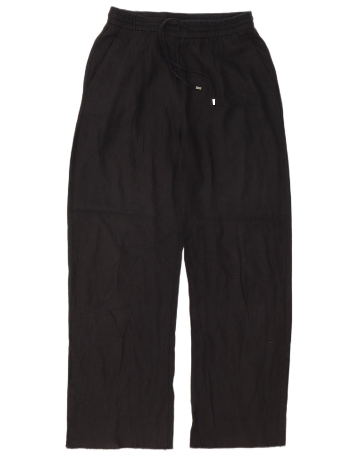 Zara Pantalon de survêtement pour femme UK 12 Medium Noir