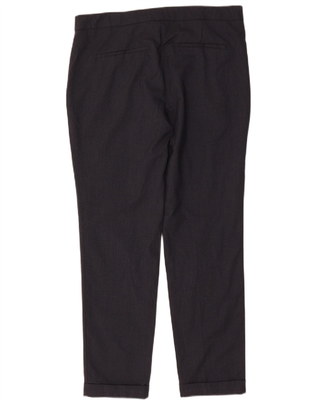 Zara Pantalon de costume slim pour femme EU 38 Small W28 L27 Gris