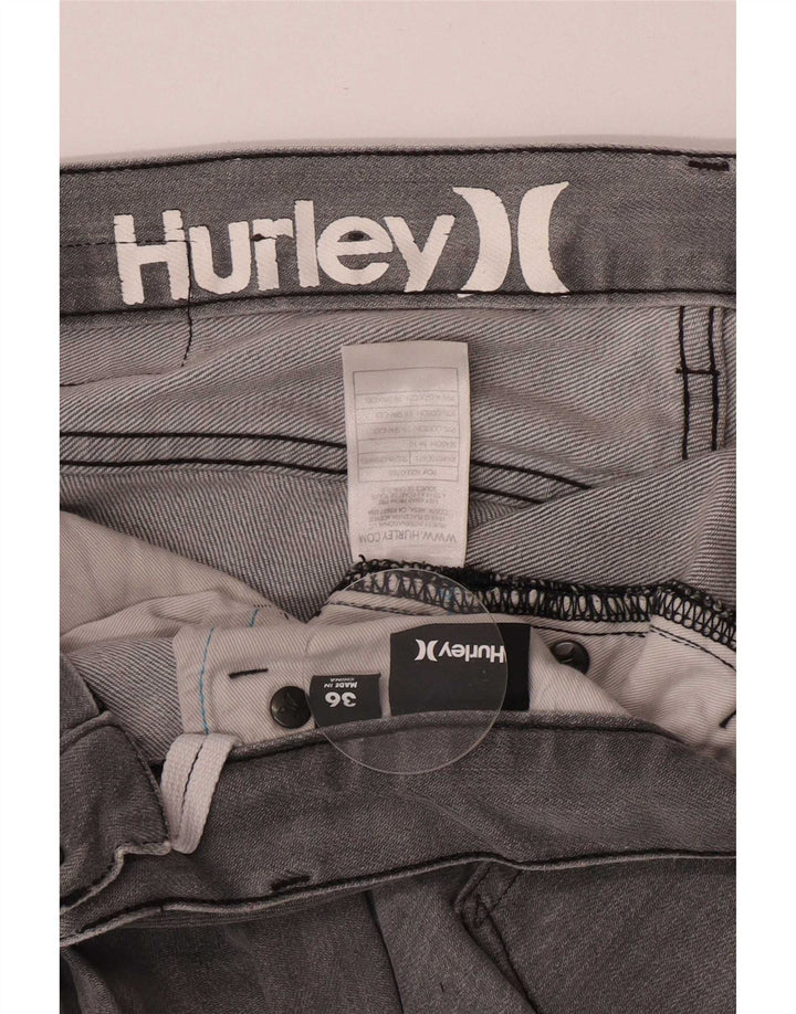 Hurley Jean droit homme W36 L33 gris coton