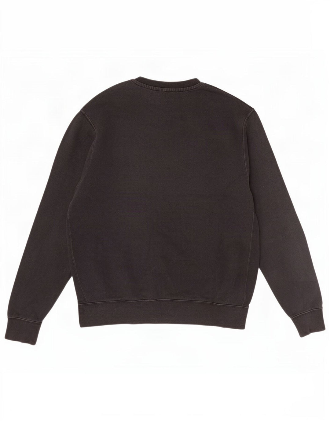 Nike Sweat-shirt graphique pour homme en coton noir Taille L