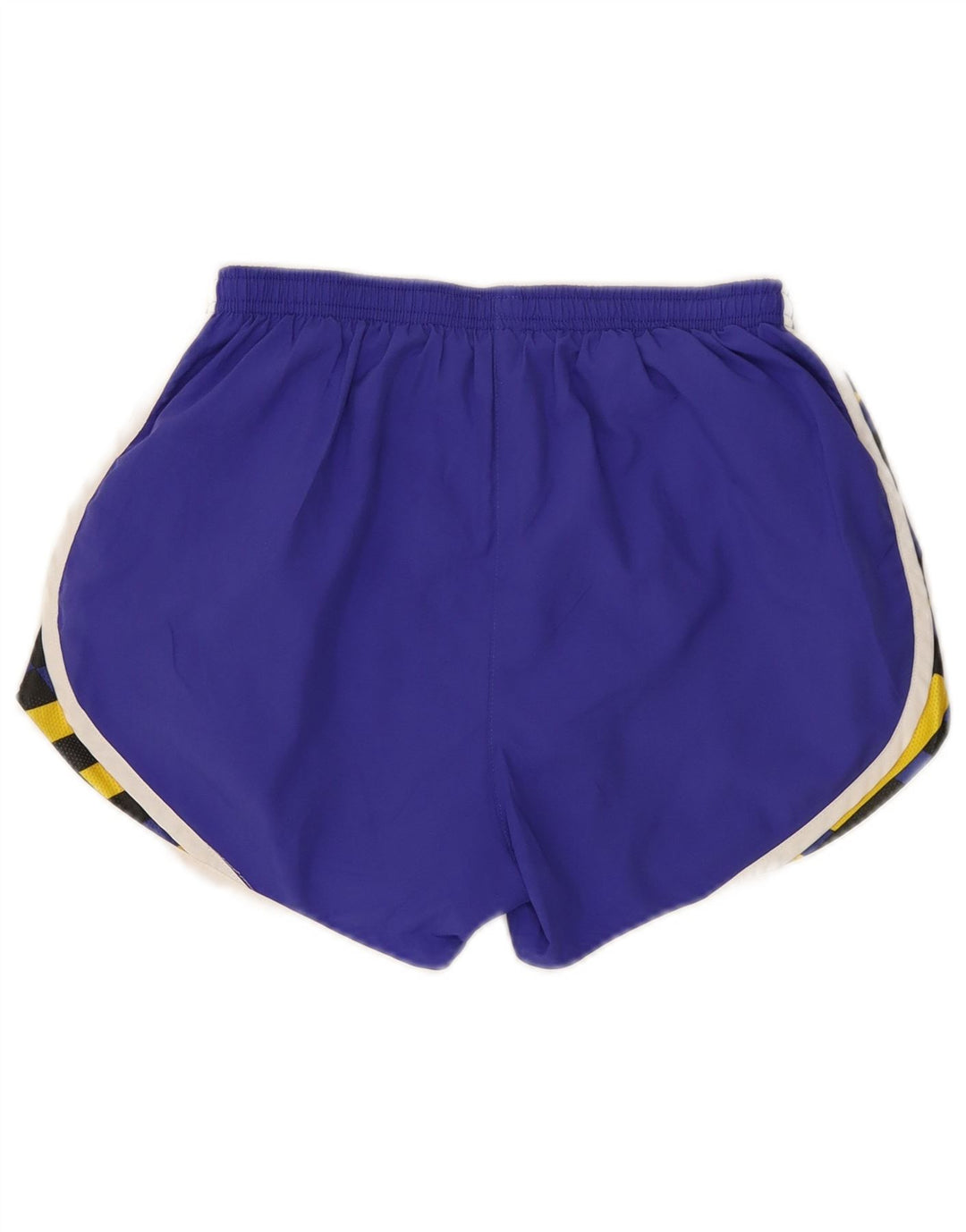 Nike Short de sport pour femme UK 8/10 Petit violet géométrique en polyester