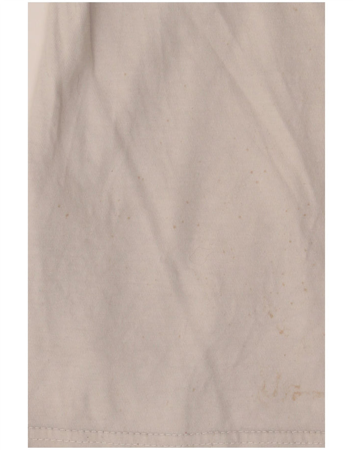Ellesse Haut graphique à manches longues en coton color block blanc moyen pour homme