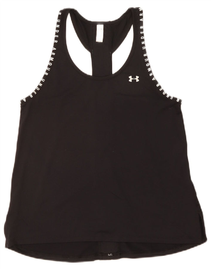 Under Armour Débardeur Graphique Femme UK 6 XS Noir Polyester