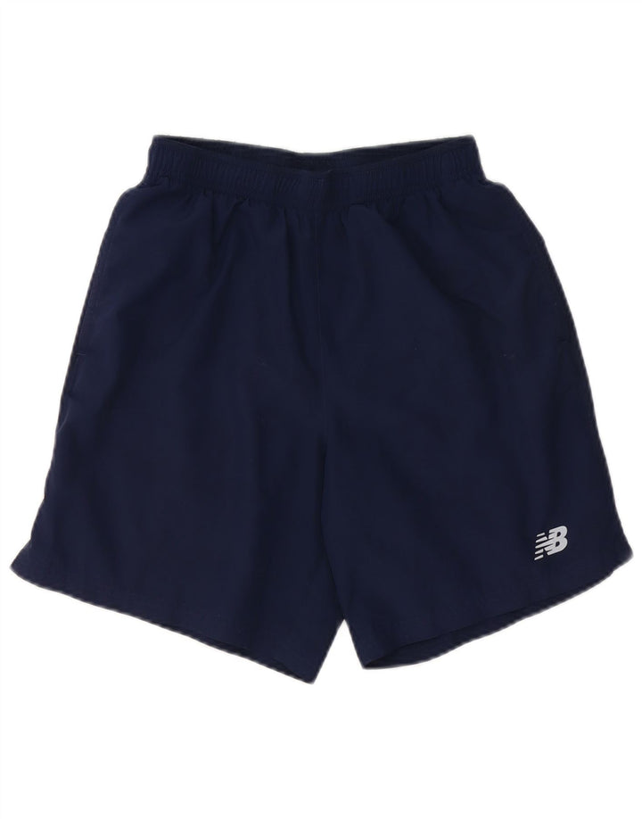 New Balance Short de sport pour homme Petit bleu marine Polyester