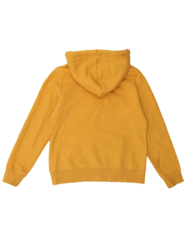 Superdry Pull à capuche pour femme UK 12 en coton jaune moyen