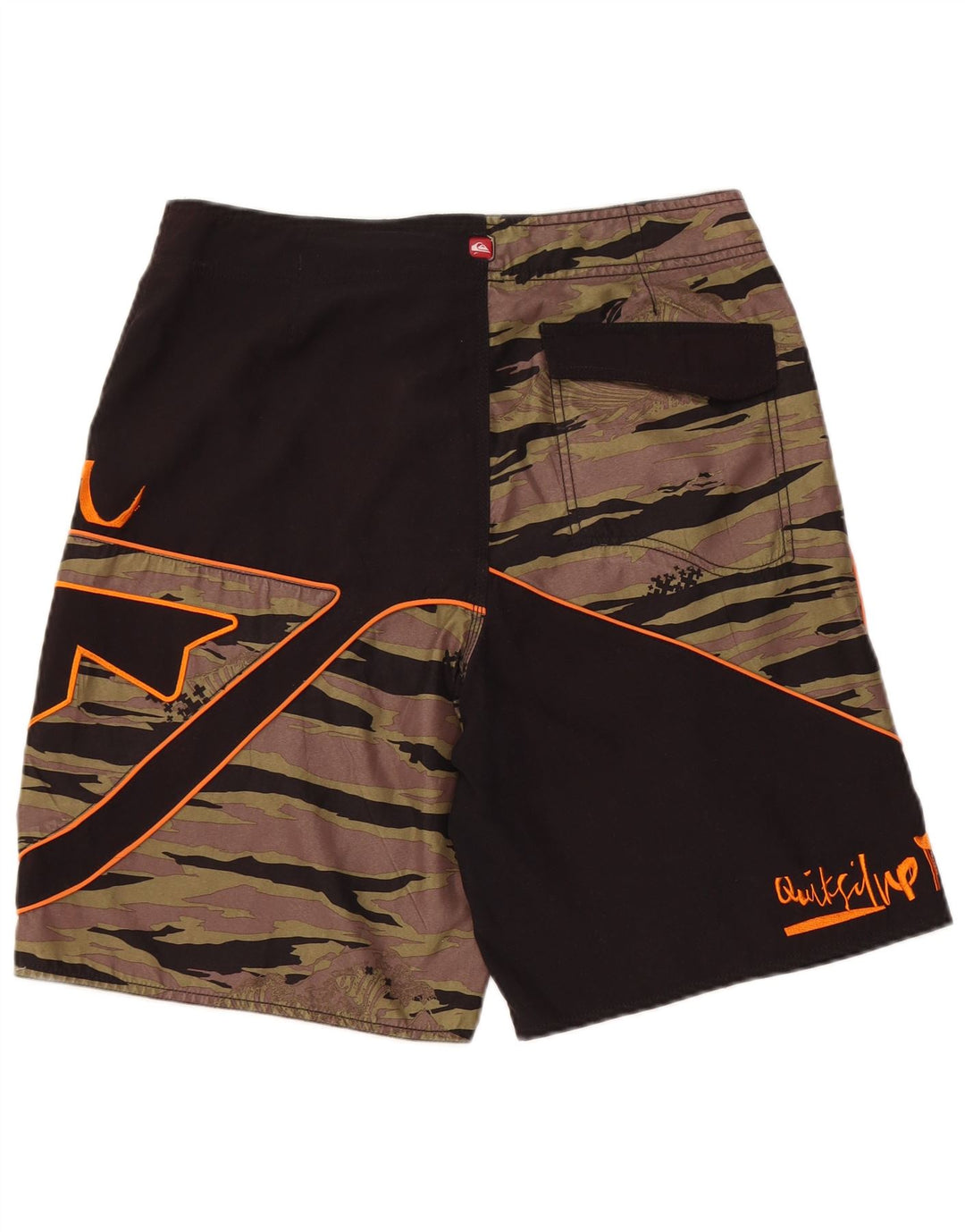 Quiksilver Short de Bain Graphique Homme Noir Moyen Polyester