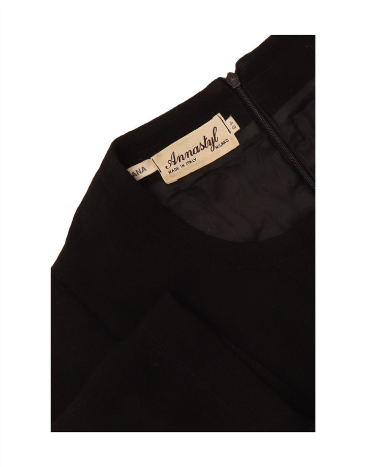 Robe fourreau femme vintage IT 48 XL Noir