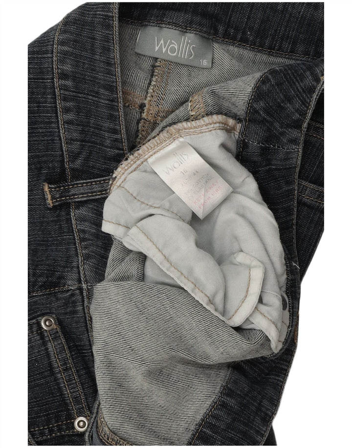 WALLIS Jean bootcut pour femme UK 16 Large W38 L32 Bleu Coton