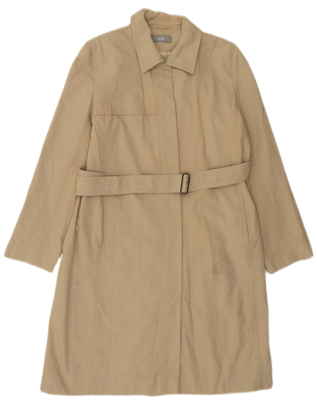 WALLIS Trench Femme UK 12 Coton Beige Moyen