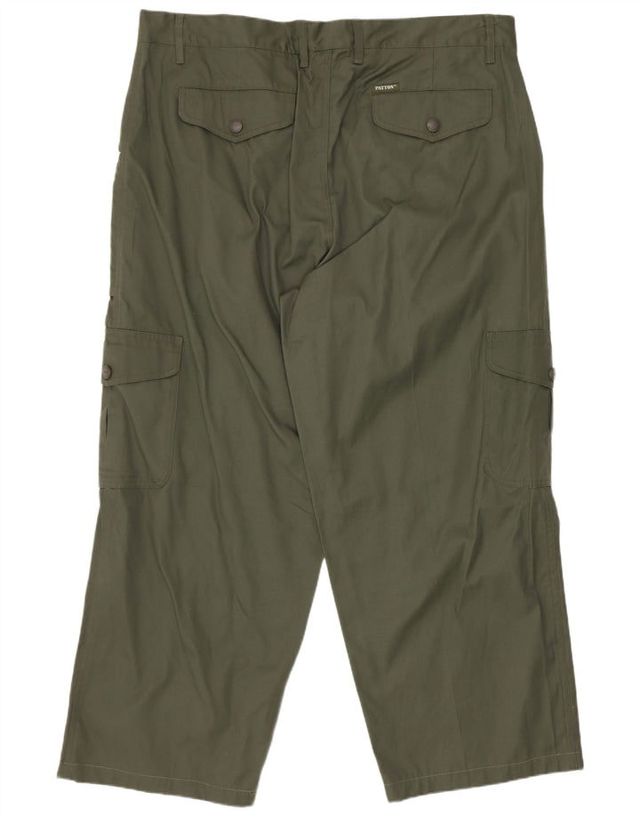 Patton Pantalon Cargo Droit Homme W38 L27 Kaki Coton