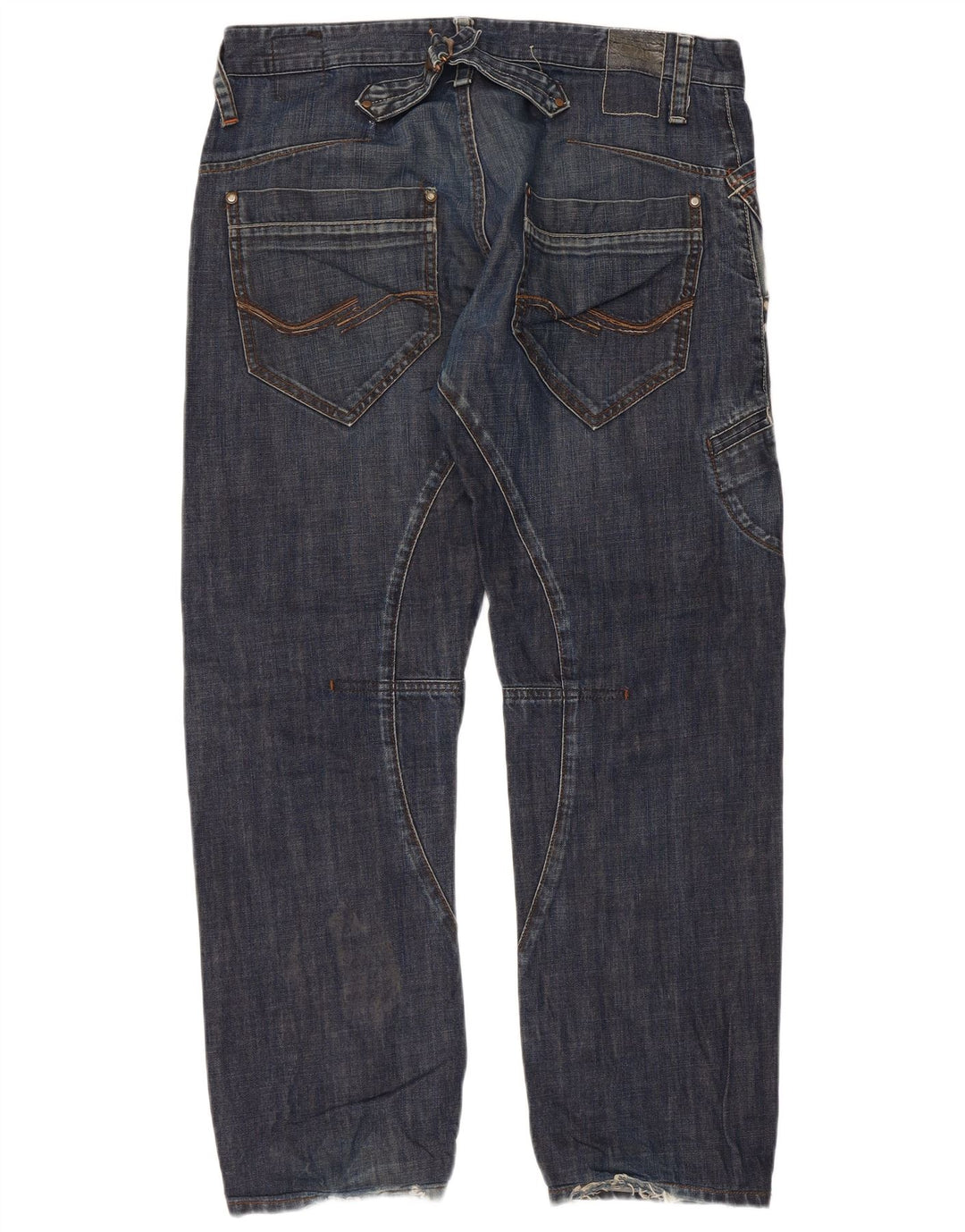 JACK & JONES Jean Droit Homme W36 L29 Bleu Coton