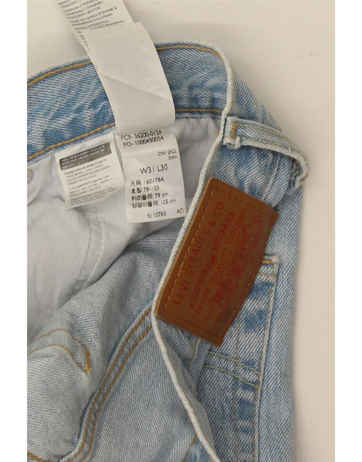 Levi's Jean Droit 501 Homme Bleu W31 L30 Coton