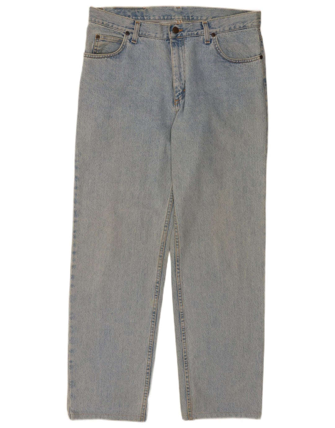 Lee Jean Droit Brooklyn Homme W36 L30 Bleu Coton