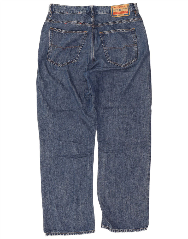 Diesel Jean Loose Homme W29 L32 Bleu Coton