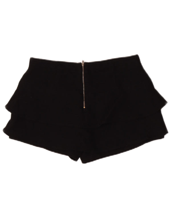 Short Femme Zara Moyen W28 Noir Polyester