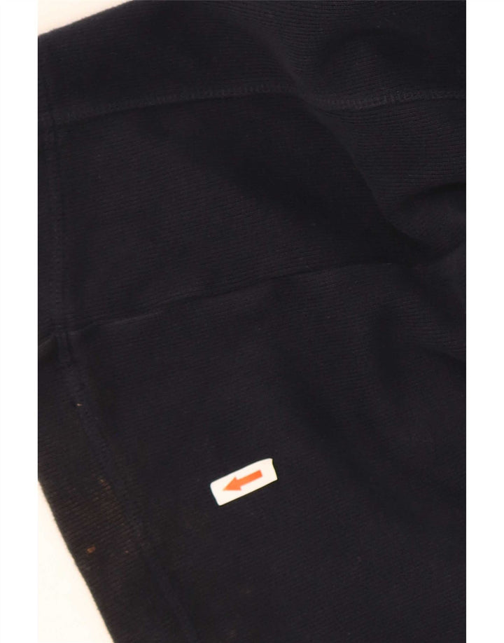 Marks & Spencer Sweat-shirt à col zippé pour homme XL Bleu marine Coton