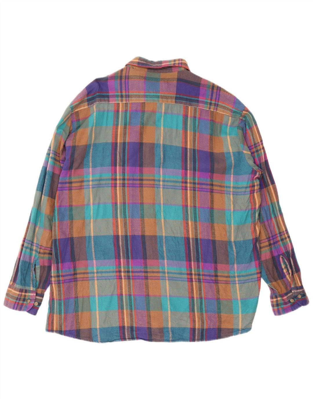 London Fog Chemise en flanelle à carreaux XL en coton à carreaux multicolore pour homme