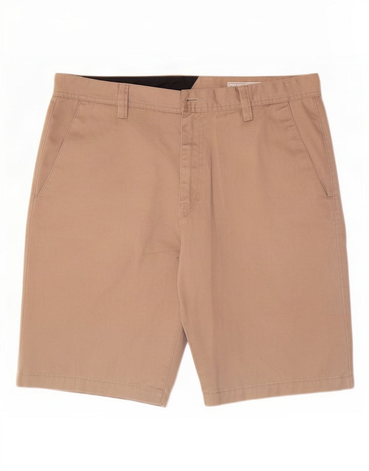 Volcom Short Chino Homme Large W36 Beige Polyester