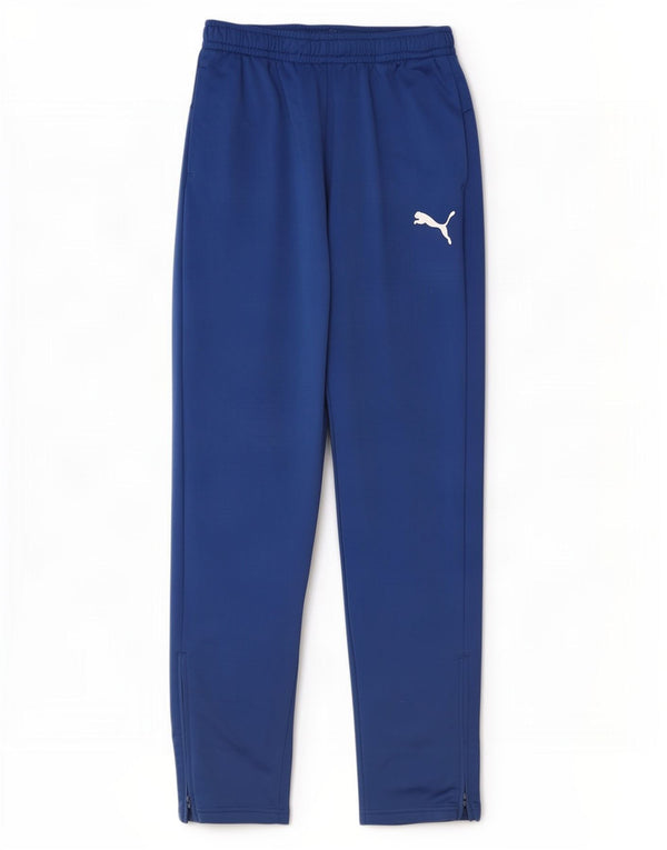 Puma Pantalon de survêtement garçon 15-16 ans Bleu Polyester